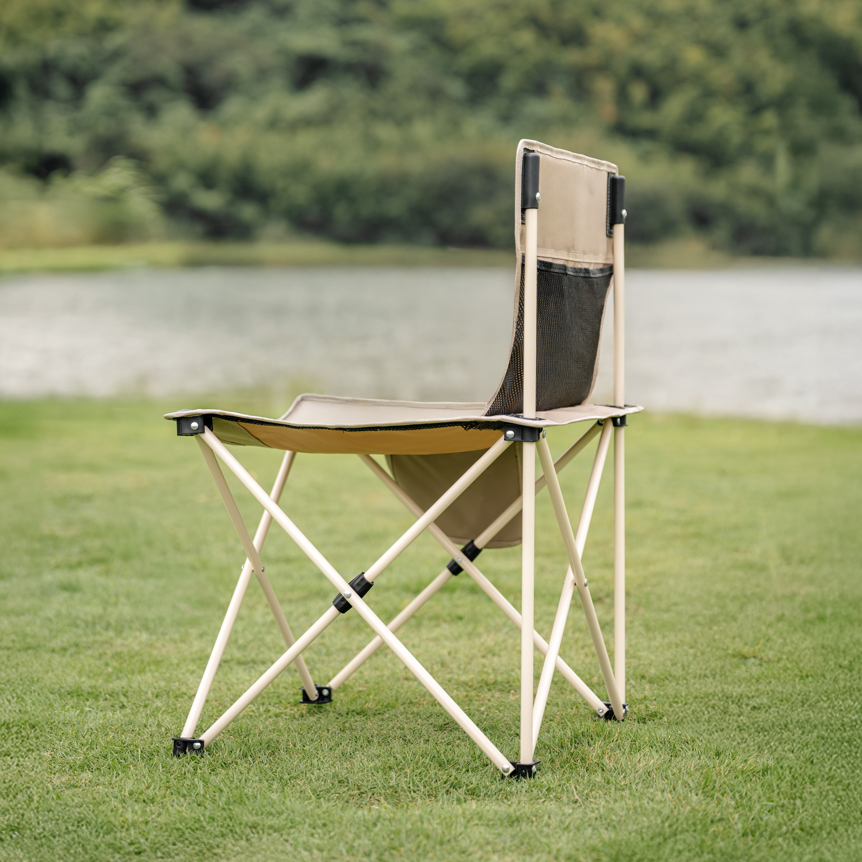 Naturehike skládací kempingová židle T01 - černá